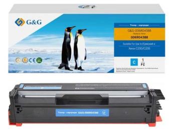 Тонер-картридж для принтера Xerox C230/C235 1.5K Cyan (006R04388)