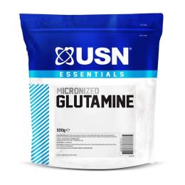 Амінокислоти USN Glutamine Micronized (термін до 28.09.2026) (500 g, unflavored) (07743-01_T002398)