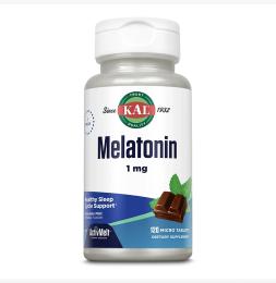 Амінокислоти KAL Melatonin 1 mg - 120 micro tabs (2024-11-0719)
