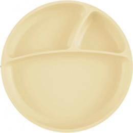 Тарілка для годування Minikoioi Portions секційна Mellow Yellow (101050006)