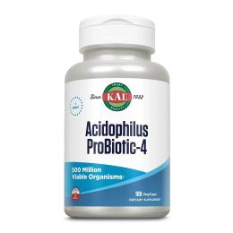 Пробіотики та пребіотики KAL Acidophilus Probiotic-4 - 100 vcaps (2024-11-0716)