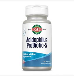 Пробіотики та пребіотики KAL Acidophilus Probiotic-5 - 60 vcaps (2024-11-0718)
