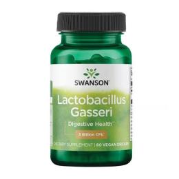 Пробіотики та пребіотики Swanson Lactobacillus Gasseri 3 Billion Cfu - 60 vcaps (2023-10-5870)