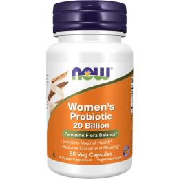 Пробіотики та пребіотики Now Womens Probiotic 20 Billion (50 veg caps) (18298-01)