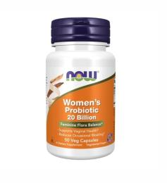 Пробіотики та пребіотики Now Foods Womens Probiotic 20 Bln - 50 vcaps (2022-10-0690)