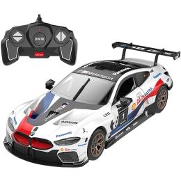 Іграшка на радіокеруванні Rastar BMW M8 GTE конструктор 1: 18 White