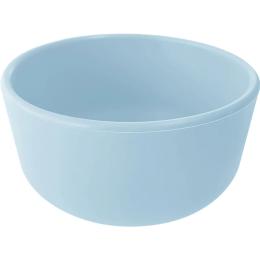 Тарілка для годування Minikoioi Bowl 400 мл 12 см силіконова Blue (101080103)