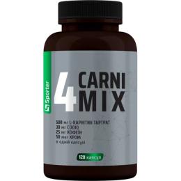 Жироспалювачі Sporter 4Carni MIX (120 caps) (24071-01)