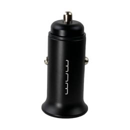Автомобільний адаптер для телефона WUW 2USB Type-C, Car Charger C106 Black