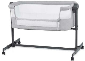 Приставная кроватка-люлька KinderKraft Nestee Up 2 Light Grey (KLNEE002LGR0000)