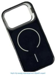 Чохол-накладка Infinity Vip Metal with MagSafe для Apple iPhone 16 Pro Max Black