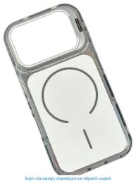 Чохол-накладка Infinity Vip Metal with MagSafe для Apple iPhone 16 Pro Max White
