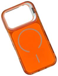 Чохол-накладка Infinity Vip Metal with MagSafe для Apple iPhone 17 Pro Max Orange