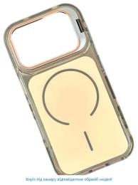 Чохол-накладка Infinity Vip Metal with MagSafe для Apple iPhone 17 Pro Beige