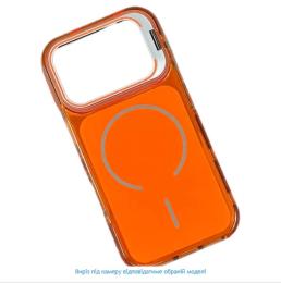 Чохол-накладка Infinity Vip Metal with MagSafe для Apple iPhone 16 Pro Max Orange