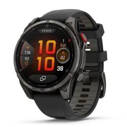 Смарт-годинник Garmin fenix 8 PRO  -  47mm AMOLED Sapphire Carbon Gray (010-03198-01)
