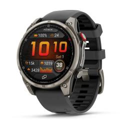 Смарт-годинник Garmin fenix 8 PRO  -  47mm AMOLED Sapphire Titanium (010-03198-11)