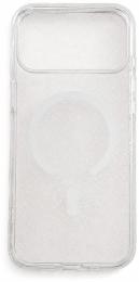 Чохол-накладка Infinity Case With Magentic iPhone 17 Pro Max Transparent Glitter