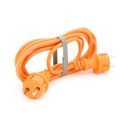 Кабель живлення Укрпром 3 м ГОСТ 2х1, 5мм2 (3100Вт, 14А, 250В) Orange