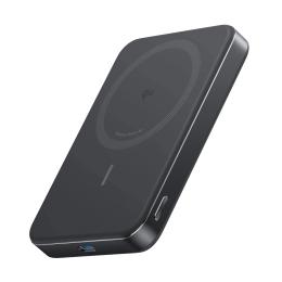 Зовнішній портативний акумулятор Anker Ultra-Slim Magnetic 10000mAh Black 15W/30W (A1664H11)