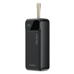Зовнішній портативний акумулятор Choetech B730 30000mAh Black 22.5W