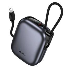Зовнішній портативний акумулятор Hoco Q49 Peak 10000mAh Metal Gray PD20W (6942007666794)
