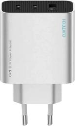 Адаптер живлення для телефона CUKTECH 65W GaN 2C1A Gray (AD653CEU)