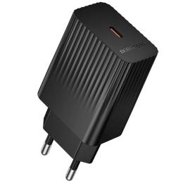 Адаптер живлення для телефона Borofone BAS75A Source PD30W (1USB-C) Black