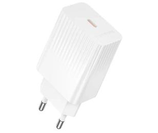 Адаптер живлення для телефона Borofone BAS75A Source PD30W (1USB-C) White