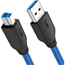 Дата-кабель Cabletime CA12L PVC USB3.0 Type-A (тато) - USB Type-B (тато) 2 м (CA917068)