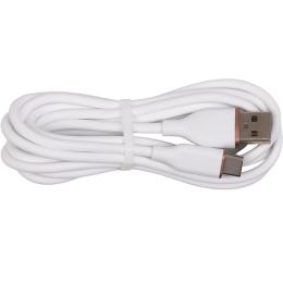 Дата-кабель HiSmart USB Type-A (тато)  -  Type-C (тато) 2 м White (CA916238)
