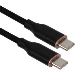 Дата-кабель HiSmart USB Type-C (тато)  -  Type-C (тато) 100 Вт 2 м Black (CA916382)