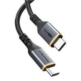 Дата-кабель Cabletime USB-C (тато)  -  USB-C (тато) PD100W 2 м Black (CU03L)