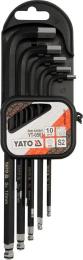 Набір шестигранних ключів YATO YT-0561 10 шт