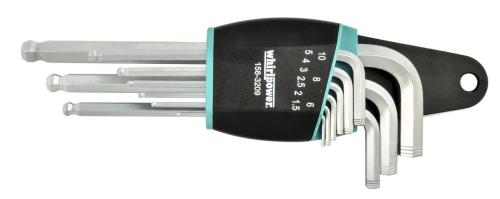 Набір шестигранних ключів Whirlpower 158-3209 9 шт