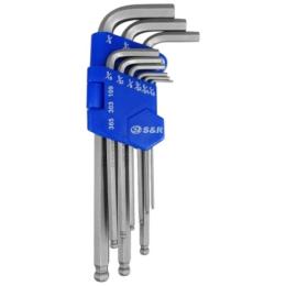 Набір шестигранних ключів S&amp;R 365303109 9 шт