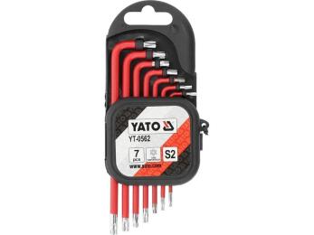 Набір шестигранних ключів YATO YT-0562 7 шт