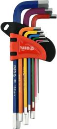 Набір шестигранних ключів YATO YT-05631 9 шт