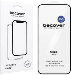 Захисне скло BeCover 10D для Oppo A6x Black (716109)