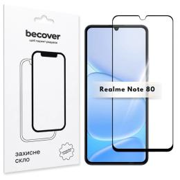 Захисне скло BeCover для Realme Note 80 Black (716180)