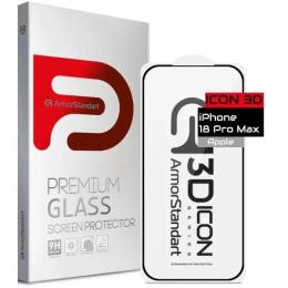 Захисне скло ArmorStandart Icon 3D для Apple iPhone 18 Pro Max (ARM91934)