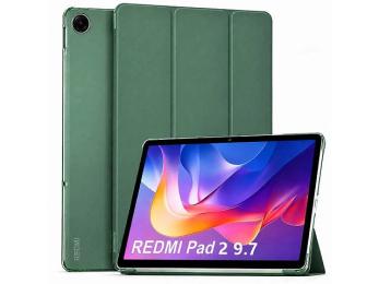 Чохол-книжка для планшета ArmorStandart Flex Case для Xiaomi Redmi Pad 2 9.7 Dark Green (ARM92427)