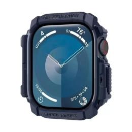 Чохол для смарт-годинника Spigen Rugged Armor для Apple Watch 10 46mm Navy Blue (ACS08599)