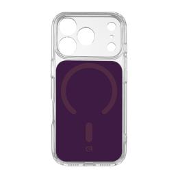 Чохол-накладка ArmorStandart Clear Hybrid MagCase для Apple iPhone 18 Pro/17 Pro Dark Cherry (ARM91789)