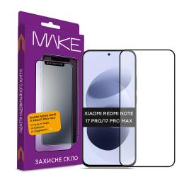 Захисне скло MakeFuture для Xiaomi Redmi Note 17 Pro/17 Pro Max (MGF-XRN17P/17PM)