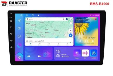 Автомагнітола Baxster BMS-B4009 Android 13 QLED 4 + 32GB 9