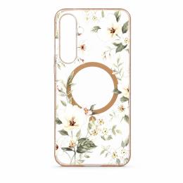 Чохол-накладка Infinity Print Matte Camera MagSafe для Samsung Galaxy A17 Beige