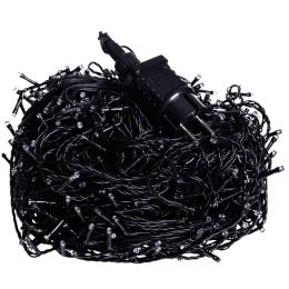 Гірлянда GarlandoPro 100 (м) 1000 LED Black Blue Різдвяна фея (CF1000L100MBBL)