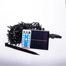 Гірлянда GarlandoPro 30 м 300 LED Black Blue з сонячною батареєю (SB300L30MBBL)