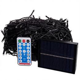 Гірлянда GarlandoPro 50 м 500 LED Black Blue з сонячною батареєю (SB500L50MBBL)